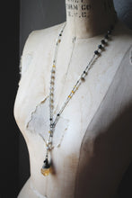 Load image into Gallery viewer, Legend &amp; Lore  | The Pukwudgie. Long Gemstone Necklace.