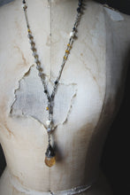 Load image into Gallery viewer, Legend &amp; Lore  | The Pukwudgie. Long Gemstone Necklace.