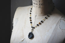 Load image into Gallery viewer, Legend &amp; Lore  | Hallowed Ground. Beaded Gemstone Pendant Necklace.