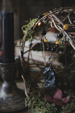 Load image into Gallery viewer, Legend &amp; Lore  | Hallowed Ground. Beaded Gemstone Pendant Necklace.