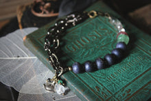 Load image into Gallery viewer, Spirited | The Watcher. Beaded &amp; Chain Bracelet.