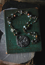 Load image into Gallery viewer, Spirited | Gentle Spring || Eye of The Forest. Pendant &amp; Gemstone Necklace.