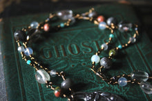 Load image into Gallery viewer, Spirited | Gentle Spring || Eye of The Forest. Pendant &amp; Gemstone Necklace.