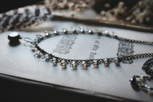 Load image into Gallery viewer, The Conjurer | Scribe. Beaded Fringe Gemstone Necklace.