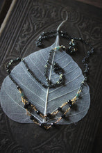 Load image into Gallery viewer, Grace | Petite Gemstone Festoon Necklace.