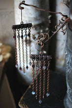 Load image into Gallery viewer, Veil, No.1 | Gemstone Fringe Earrings.
