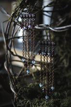 Load image into Gallery viewer, Veil, No.1 | Gemstone Fringe Earrings.