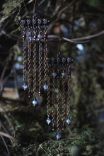 Load image into Gallery viewer, Veil, No.1 | Gemstone Fringe Earrings.