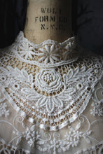 Load image into Gallery viewer, ARK &amp; CO. |  Sheer Embroidery Lace Capelet.