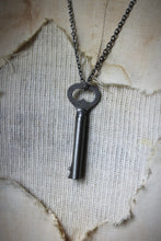 Load image into Gallery viewer, The Sentinel | Storyteller Series. Antique Skeleton Key Necklace.