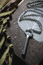 Load image into Gallery viewer, The Sentinel | Storyteller Series. Antique Skeleton Key Necklace.