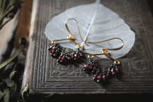 Load image into Gallery viewer, Lacey |  Mixed Metal Gemstone Earrings.