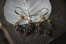 Load image into Gallery viewer, Lacey |  Mixed Metal Gemstone Earrings.
