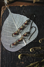 Load image into Gallery viewer, Rain Chain | Garnet || Gemstone Dangle Earrings.