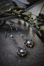Load image into Gallery viewer, Rosette, No.2 | Gemstone Dangle Earrings.