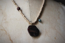 Load image into Gallery viewer, The Spellcaster Necklace | No.4. Hand-strung Garnet Beaded Necklace.