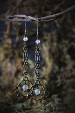 Load image into Gallery viewer, Rosette, No.2 | Gemstone Dangle Earrings.