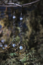 Load image into Gallery viewer, Rosette, No.2 | Gemstone Dangle Earrings.