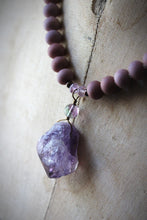 Load image into Gallery viewer, Cerys | Gemstone &amp; Glass Beaded Necklace.