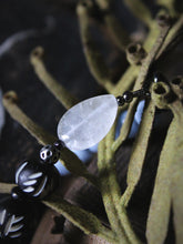 Load image into Gallery viewer, Frostwork  |  Beaded Gemstone &amp; Bone Bracelet.