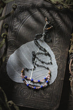 Load image into Gallery viewer, Grace | Petite Gemstone Festoon Necklace.