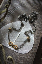 Load image into Gallery viewer, Strength | Mixed Metal Charm Necklace.
