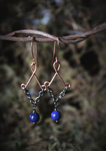 Load image into Gallery viewer, Undertide | Lapis Lazuli Drop Earrings.