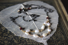 Load image into Gallery viewer, Grace | Petite Gemstone Festoon Necklace.