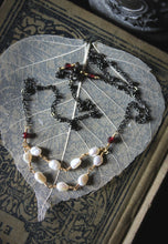 Load image into Gallery viewer, Grace | Petite Gemstone Festoon Necklace.