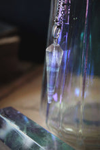 Load image into Gallery viewer, Northern Lights | Airglow. Fluorite Pendant Necklace.