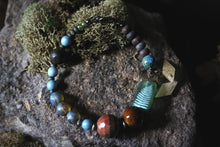 Load image into Gallery viewer, Along the River |  Twevelet. Beaded Gemstone &amp; Glass Bracelet.