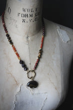 Load image into Gallery viewer, Weavers &amp; Warriors  |  Wyntersfolk. Gemstone Beaded Necklace.