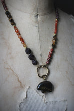 Load image into Gallery viewer, Weavers &amp; Warriors  |  Wyntersfolk. Gemstone Beaded Necklace.