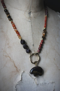 Weavers & Warriors  |  Wyntersfolk. Gemstone Beaded Necklace.