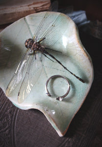 Vintage Silver Double Crescent Moon Ring.