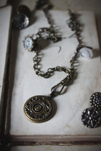 A Dark Tale | Gentleman Detective : 1844. Antiqued Bauble Necklace.