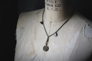 A Dark Tale | Gentleman Detective : 1844. Antiqued Bauble Necklace.