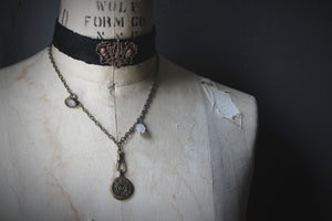 A Dark Tale | Gentleman Detective : 1844. Antiqued Bauble Necklace.