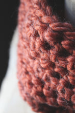 Load image into Gallery viewer, Hand Crocheted Cowl. wild &amp; willow Collection. &quot;Pumpkin&quot;.