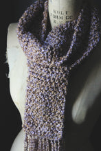 Load image into Gallery viewer, The Jupiter Lodge. Storyteller Series. Hand Crocheted Wrap Scarf.