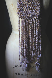 The Jupiter Lodge. Storyteller Series. Hand Crocheted Wrap Scarf.