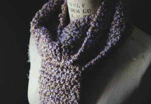 The Jupiter Lodge. Storyteller Series. Hand Crocheted Wrap Scarf.