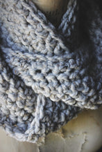 Load image into Gallery viewer, Hand Crocheted Infinity Scarf. wild &amp; willow Collection. &quot;Incense&quot;.