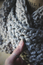 Load image into Gallery viewer, Hand Crocheted Infinity Scarf. wild &amp; willow Collection. &quot;Incense&quot;.