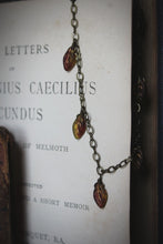 Load image into Gallery viewer, Falling Leaves. Czech Glass Leaf Charm Bracelet.