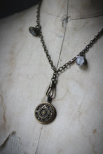 Load image into Gallery viewer, A Dark Tale | Gentleman Detective : 1844. Antiqued Bauble Necklace.