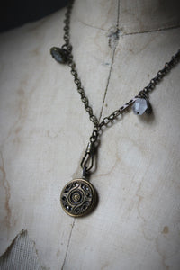 A Dark Tale | Gentleman Detective : 1844. Antiqued Bauble Necklace.