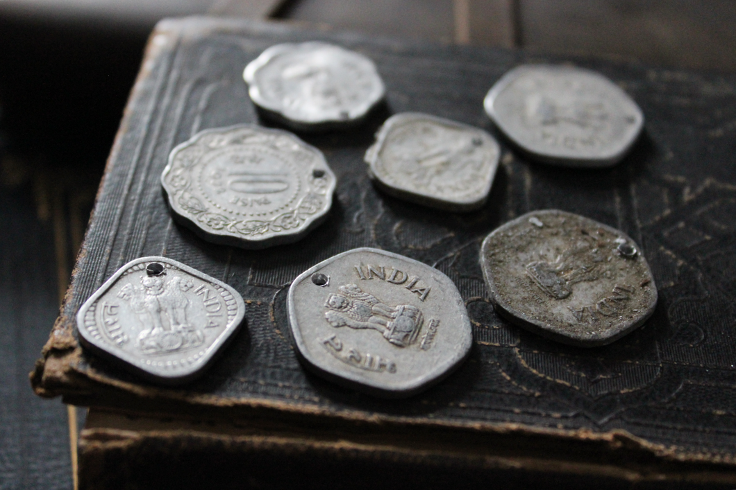 Vintage Indian Coins | Set of 6