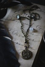 Load image into Gallery viewer, A Dark Tale | Gentleman Detective : 1844. Antiqued Bauble Necklace.