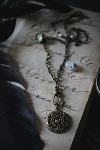 A Dark Tale | Gentleman Detective : 1844. Antiqued Bauble Necklace.